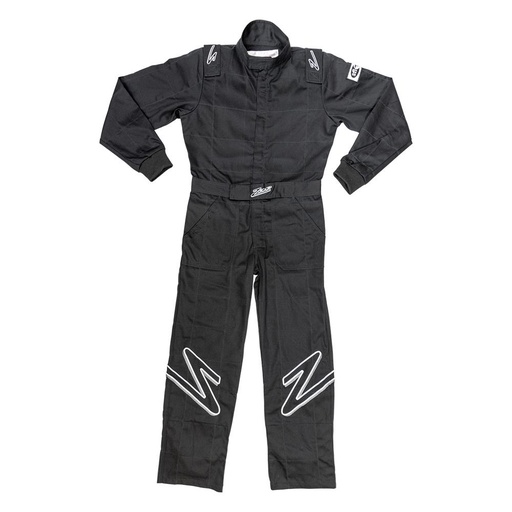 [ZAMR010003YS] Zamp  - Suit ZR 10 Black Youth Small SFI 3.2A/1 - R010003YS