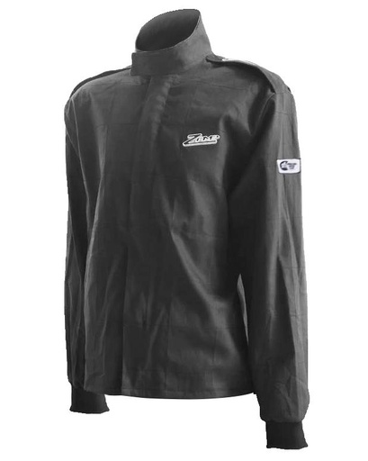 [ZAMR01J003M] Zamp  - Jacket Single Layer Black Medium - R01J003M