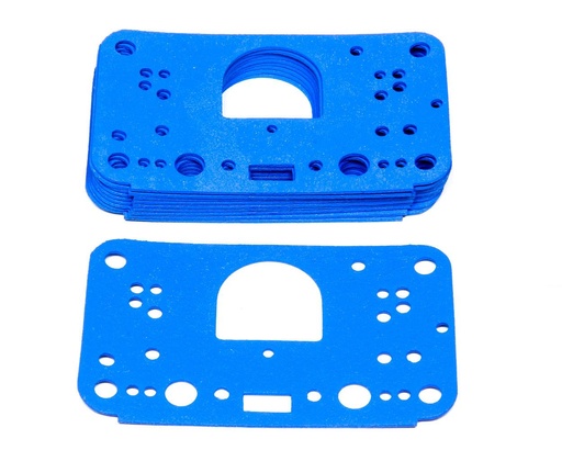 [HLY108-198] Holley - Metering Block Gaskets 3 Circuit  10pk - 108-198