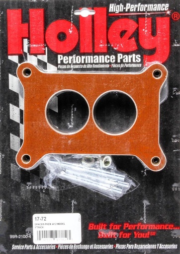 [HLY17-72] Holley - 1in Carburetor Spacer 2300 Flange - 17-72