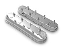 Holley - GM LS Tall Valve Cover Set Polished - 241-111