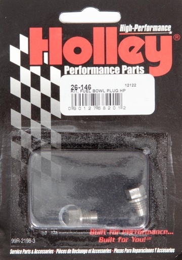 [HLY26-146] Holley - Ultra HP Fuel Bowl Plug Kit - 26-146