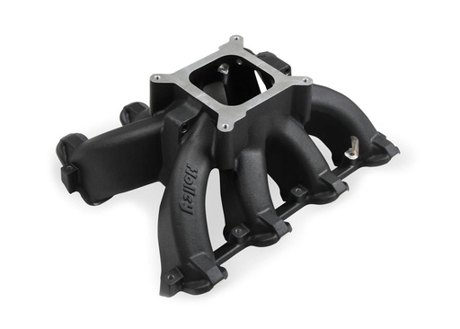 [HLY300-256BK] Holley - GM LS Intake Manifold Single Plane 4150 Carb - 300-256BK