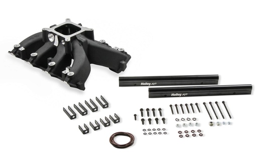 [HLY300-290BK] Holley - EFI Intake Manifold GM LS3 Single Plane Black - 300-290BK