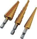 Step Drill Set 3pc - 11040