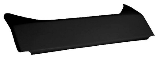 [XXXMID-BW-0047-BLK] Triple X - Midget Sun Visor Fiberblass Black