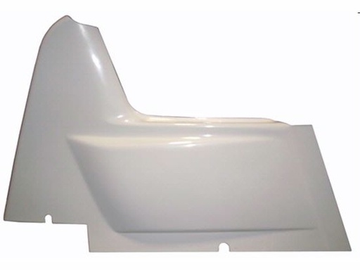 [XXXSC-BW-0053] Triple X - Triple X Sprint Car Right Arm Guard Wedge Style Standard Height White -SC-BW-0053