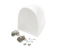 Triple X -  Fuel Tank Cover White With Brackets