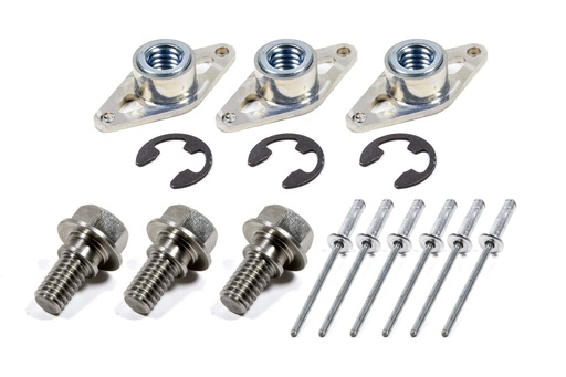 [XXXSC-WH-7821] Triple X - Wheel Cover Retainer Kit 1-3/8 SS Bolt 3-Pack