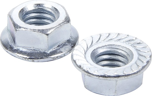 [ALL16041-10] Allstar Performance - Serrated Flange Nuts 5/16-18 10pk - 16041-10