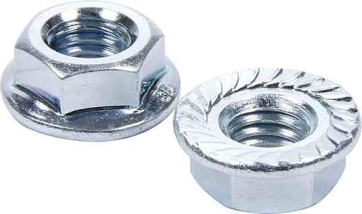 [ALL16043-10] Allstar Performance - Serrated Flange Nuts 7/16-14 10pk - 16043-10