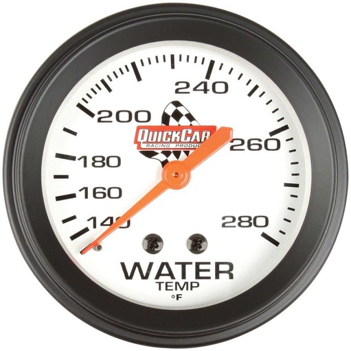 [QC611-6006] Quickcar  - Water Temp. Gauge 2 5 8in - 611-6006