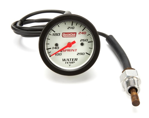 [QC611-6005] Quickcar  - Water Temp Gauge  Sprint - 611-6005