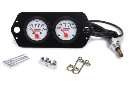 [QCR61-2204] Quickcar Gauge Panel 2in Open Wheel - 61-2204