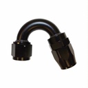 Performance Fittings Aluminum 150 Degree Reuseable Fitting -16 Black - 4056BLK