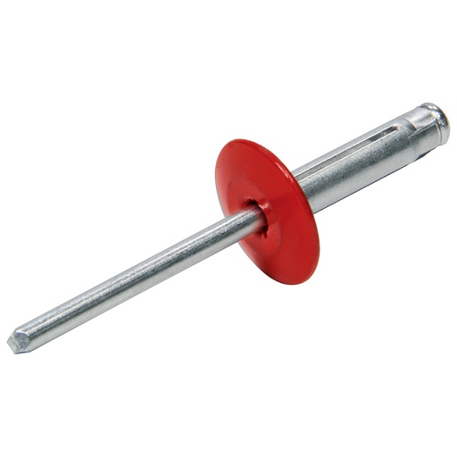 [ALL18062] Allstar Performance - Lg Hd Rivet 250Pk Red Flange Type Alum Mandrel - 18062