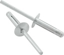 Allstar Performance - Md Hd Rivet 250Pk Silver Flange Type Alum Mandrel - 18183