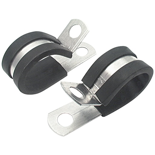 [ALL18303-50] Allstar Performance - Aluminum Line Clamps 1/2in 50pk - 18303-50