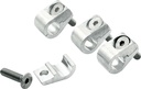 Allstar Performance - 2pc Alum Line Clamps 3/8in 4pk - 18323