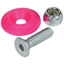 Allstar Performance - Countersunk Bolt Kit Pink 10pk - 18686