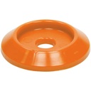 Allstar Performance - Body Bolt Washer Plastic Orange 50pk - 18849-50