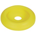 Allstar Performance - Body Bolt Washer Plastic Fluorescent Yellow 50pk - 18853-50