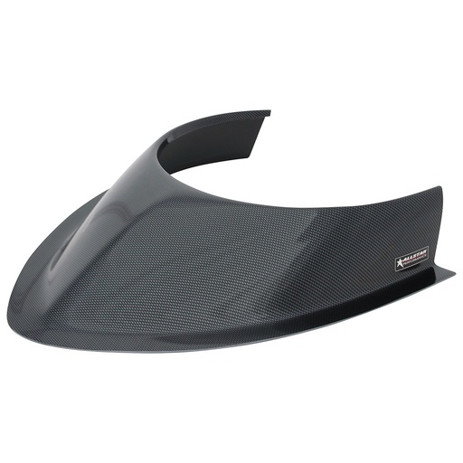 [ALL23247] Allstar Performance - Tapered Front Hood Scoop Long 3-1/2in Curved - 23247